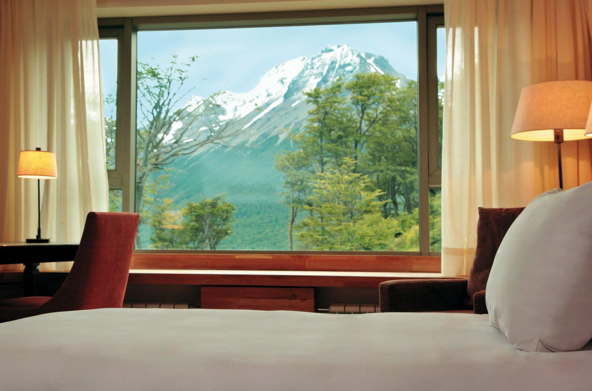 Arakur Ushuaia Resort & Spa Luaran gambar View from a room at the hotel